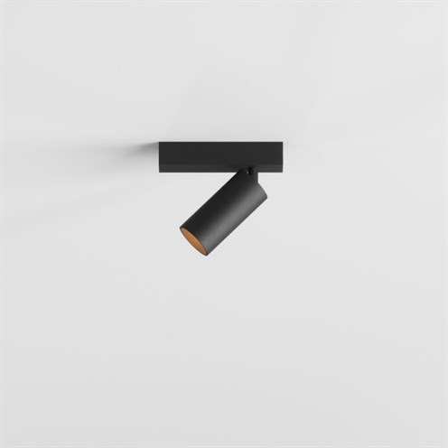 Modular+Nyto Surface Adjustable 40 Square 1x LED 6/8.8W 588/795lm 350/500mA 3000K CRI>90 31°, lae-/seinavalgusti, must, liiteseadmeta